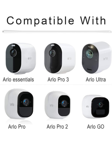 Soporte flexible para cámara de seguridad HOLACA - 2 unidades