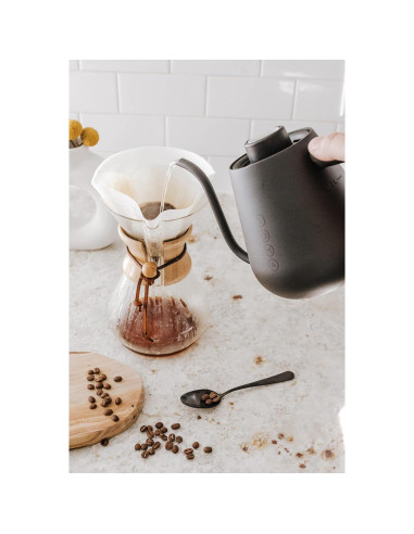 Hervidor de café y té Soma de acero inoxidable 1L negro