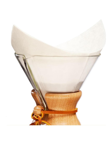 Filtro Chemex Cuadrado 200 unidades - Papel Premium