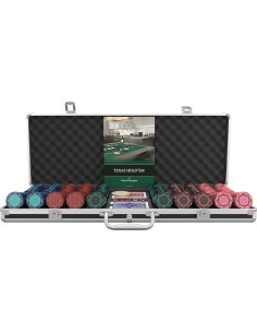 Juego de Póker Profesional Corrado - 500 Fichas y Accesorios 2