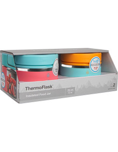 Tarro de Comida Aislado ThermoFlask 354 ml - 2 Piezas 2