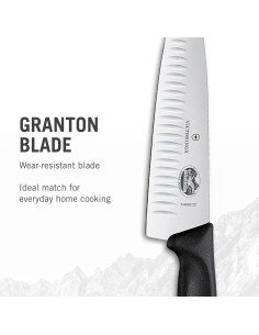Cuchillo de Chef Victorinox Swiss Classic 20.3 cm Bisel Granton 2