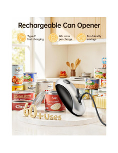 Abrelatas Eléctrico Recargable HouseSapp - Automático 3W 2