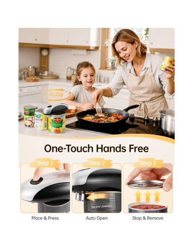 Abrelatas Eléctrico Recargable HouseSapp - Automático 3W