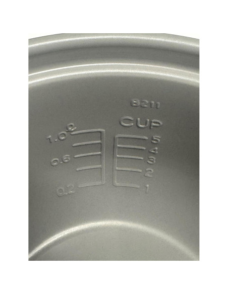 Sartén de Arroz Antiadherente Univen B211 para Zojirushi 5 Tazas
