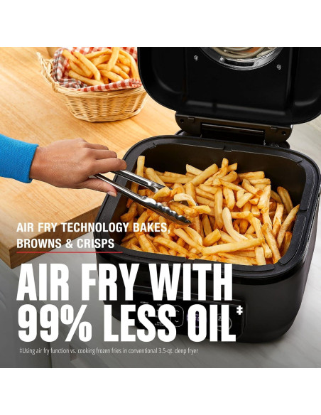 Parrilla Eléctrica George Foreman Beyond Grill 7-en-1 Negra