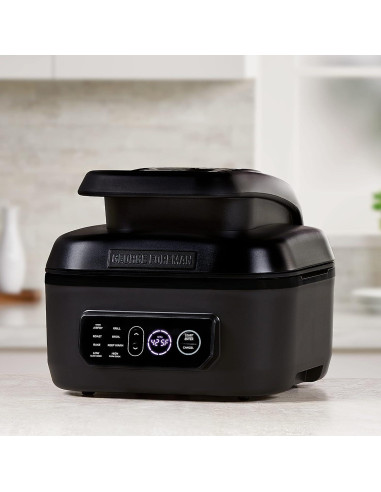 Parrilla Eléctrica George Foreman Beyond Grill 7-en-1 Negra