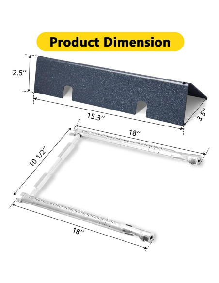 Kit de Reemplazo para Parrilla Weber Spirit 200 - Hipoilk