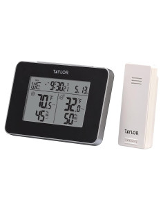 Termómetro e Higrómetro Digital Inalámbrico Taylor 1731