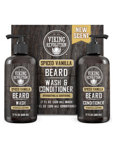 Champú y Acondicionador para Barba Viking Revolution 500ml