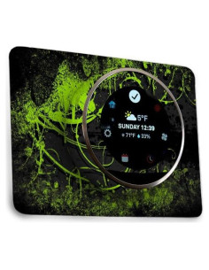 Piel de Vinilo MightySkins para Termostato Nest - Distorsión Verde