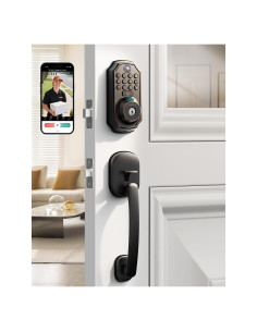 Cerradura Inteligente WiFi ARPHA D289+H100-NEW con Cámara y Huella