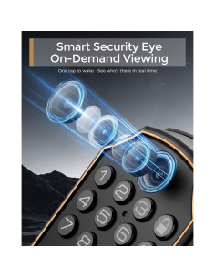 Cerradura Inteligente WiFi ARPHA D289+H100-NEW con Cámara y Huella 2