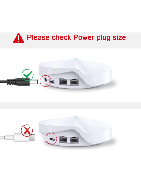 Adaptador de corriente 12V 2A TP-Link Deco S4 M3 M4 M5 P9