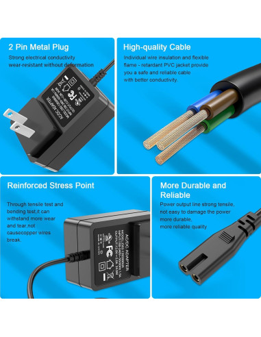 Adaptador de corriente 12V 2A TP-Link Deco S4 M3 M4 M5 P9