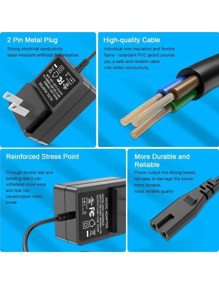 Adaptador de corriente 12V 2A TP-Link Deco S4 M3 M4 M5 P9