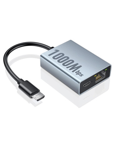 Adaptador Ethernet ZEXMTE 1000 Mbps Micro USB para Fire TV Stick
