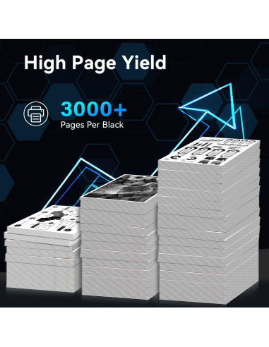 Cartucho de Tóner LEMERO TN830XL Negro Alto Rendimiento 2 Unidades