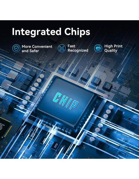 Cartucho de Tóner LEMERO TN830XL Negro Alto Rendimiento 2 Unidades