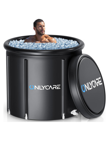 Bañera de Hielo ONLYCARE XXL 511L Portátil con Tapa