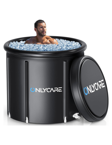 Bañera de Hielo ONLYCARE XXL 511L Portátil con Tapa