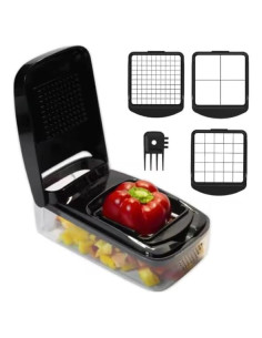 Picador de Verduras Genérico con Cuchillas de Acero Inoxidable