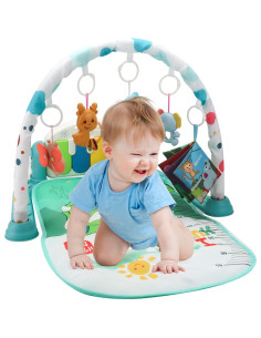 Alfombra de Juego para Bebés BOMPOW con Música y Luces 2