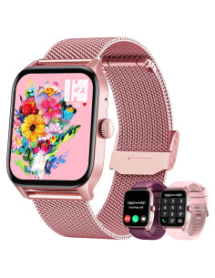 Reloj Inteligente Doomixs Rosa 1.83" Táctil Fitness