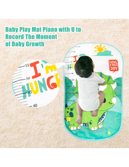 Alfombra de Juego para Bebés BOMPOW con Piano y Luces