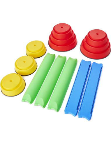 Set de 10 Piezas GONGE Construye N' Equilibrio para Principiantes