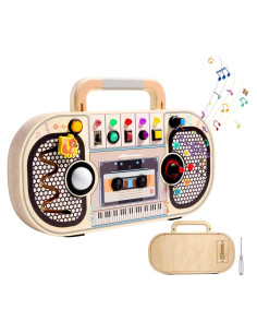 Tablero Ocupado Montessori NEWGDN 11 en 1 con Luz y Música