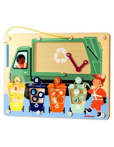 Juego de Clasificación Magnético de Madera TOP BRIGHT 3-5 Años