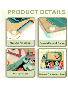 Juego de Clasificación Magnético de Madera TOP BRIGHT 3-5 Años 2