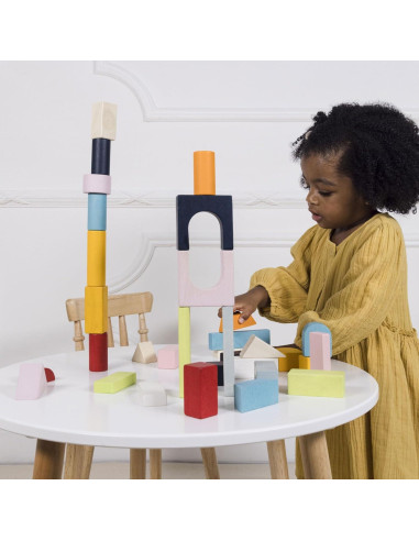 Juego de bloques de construcción de madera Le Toy Van 60 piezas