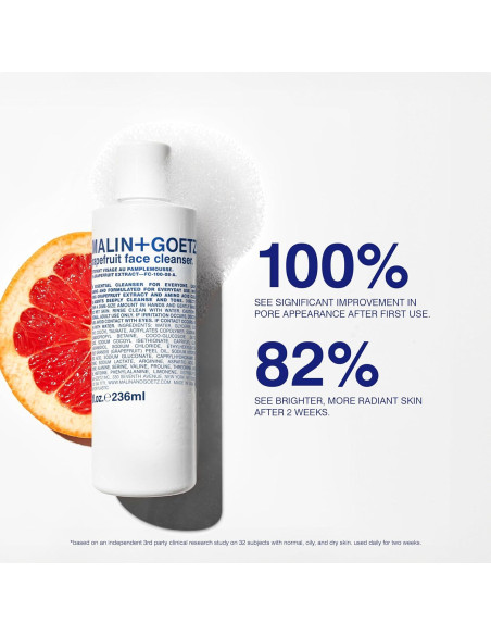 Limpiador Facial Malin + Goetz 272g Vegano para Todo Tipo de Piel