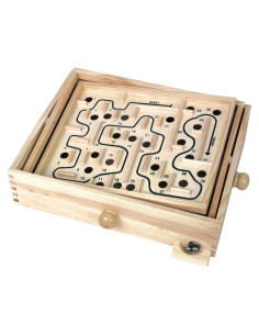 Laberinto de Mármol de Madera Tobar 28cm para Niños 4+