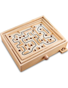 Laberinto de Mármol de Madera Tobar 28cm para Niños 4+ 2