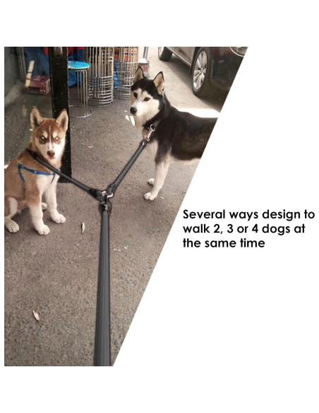 Acoplador para Paseo Petyoung 4 Vías Cuerda Nylon Resistente