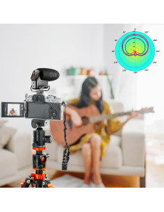 Micrófono GVM-QX6 con Cancelación de Ruido y Patrón Cardioide 2