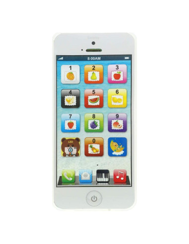 Juguete Teléfono Móvil Musical YOYOSTORE 8 Modos Aprendizaje