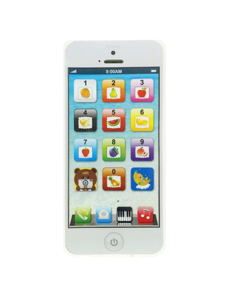 Juguete Teléfono Móvil Musical YOYOSTORE 8 Modos Aprendizaje