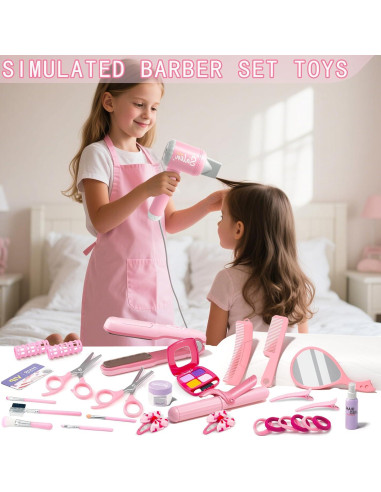 Set de Juguetes de Salón de Belleza RelyBang 39 Piezas