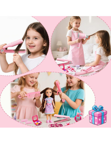 Set de Juguetes de Salón de Belleza RelyBang 39 Piezas