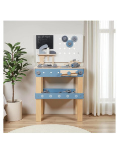 Banco de herramientas de madera TOUCH US 51 piezas para niños
