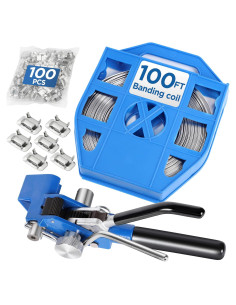 Kit de Herramientas de Estribado Toqraft 100FT Acero Inoxidable