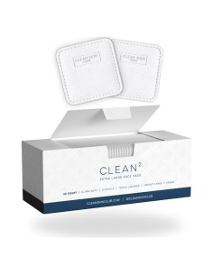 Almohadillas Faciales Clean Skin Club 60 Piezas Orgánicas