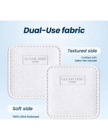Almohadillas Faciales Clean Skin Club 60 Piezas Orgánicas