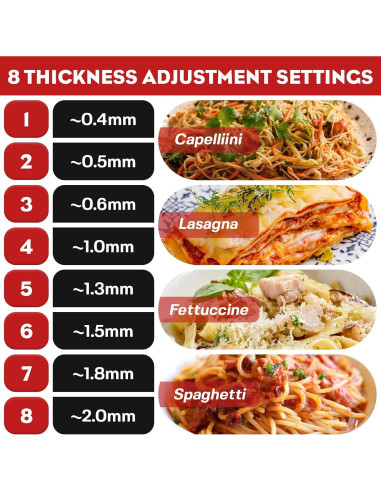 Accesorio para hacer pasta KitchenAid 3 en 1 Cofun - Acero Inoxidable