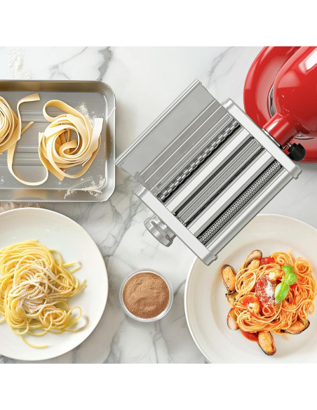 Accesorio para hacer pasta KitchenAid 3 en 1 Cofun - Acero Inoxidable