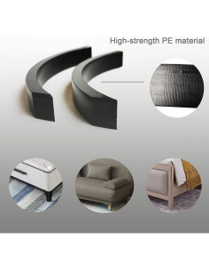 Extensor Parachoques PIAOLGYI 2 Pcs para Robot Aspiradora 2